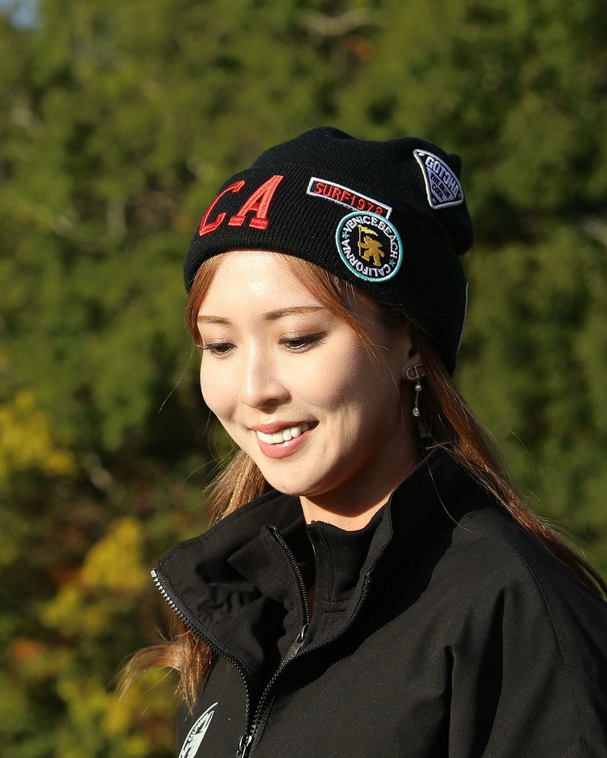GOTCHA GOLF] ワッペン ニット帽 | PEET ONLINE STORE