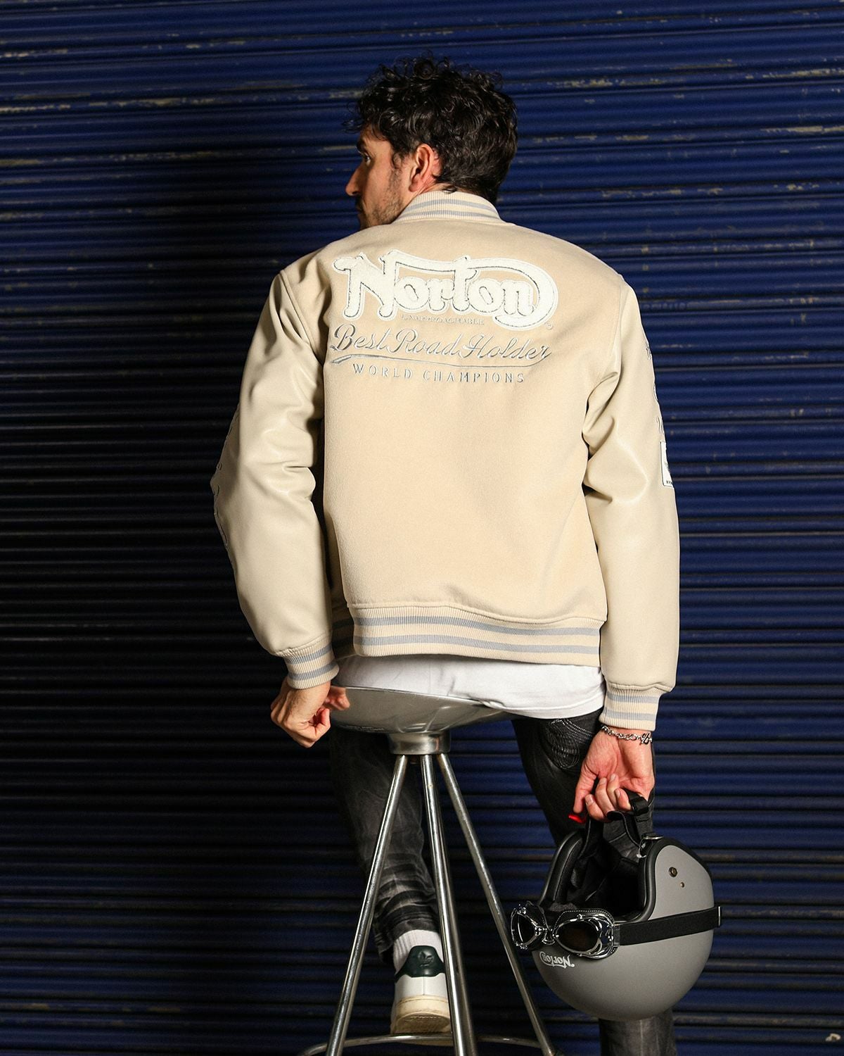 Norton] モノトーン サガラ スタジャン | PEET ONLINE STORE