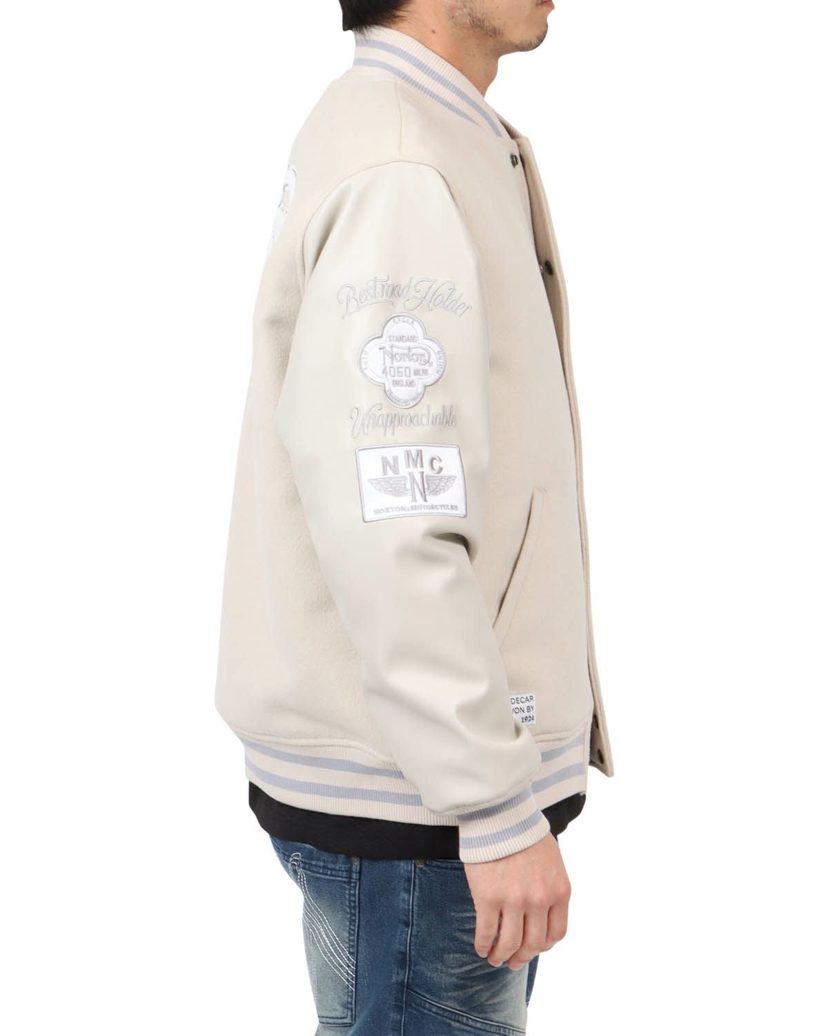 Norton] モノトーン サガラ スタジャン | PEET ONLINE STORE