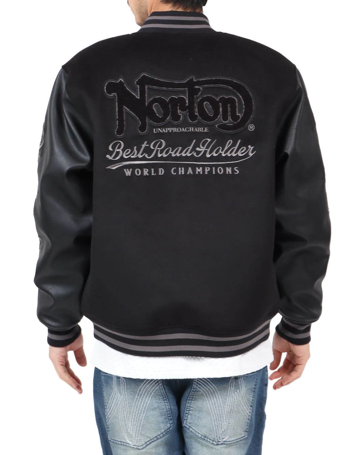スタジャン Norton] モノトーン サガラ スタジャン | PEET ONLINE STORE