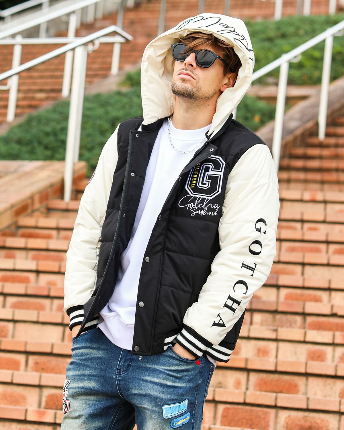 GOTCHA] 撥水 フェイクダウン スタジャン | PEET ONLINE STORE