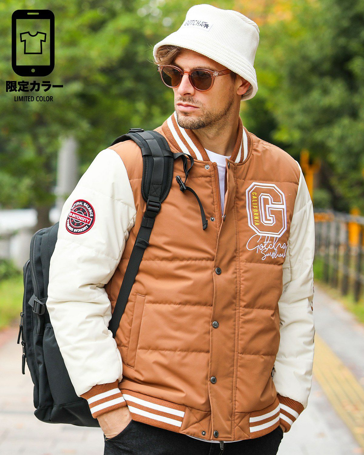 GOTCHA] 撥水 フェイクダウン スタジャン | PEET ONLINE STORE