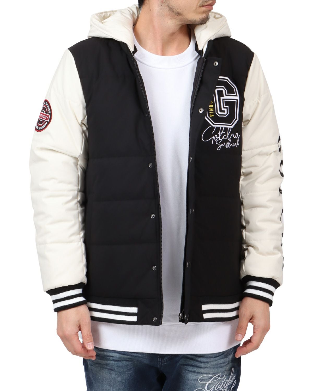 GOTCHA] 撥水 フェイクダウン スタジャン | PEET ONLINE STORE