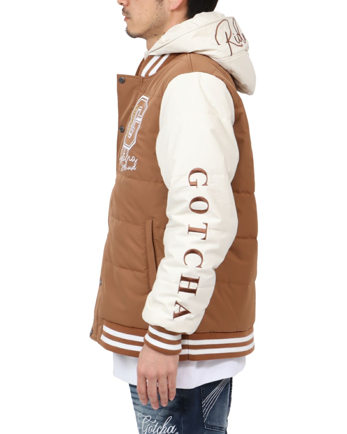 GOTCHA] 撥水 フェイクダウン スタジャン | PEET ONLINE STORE
