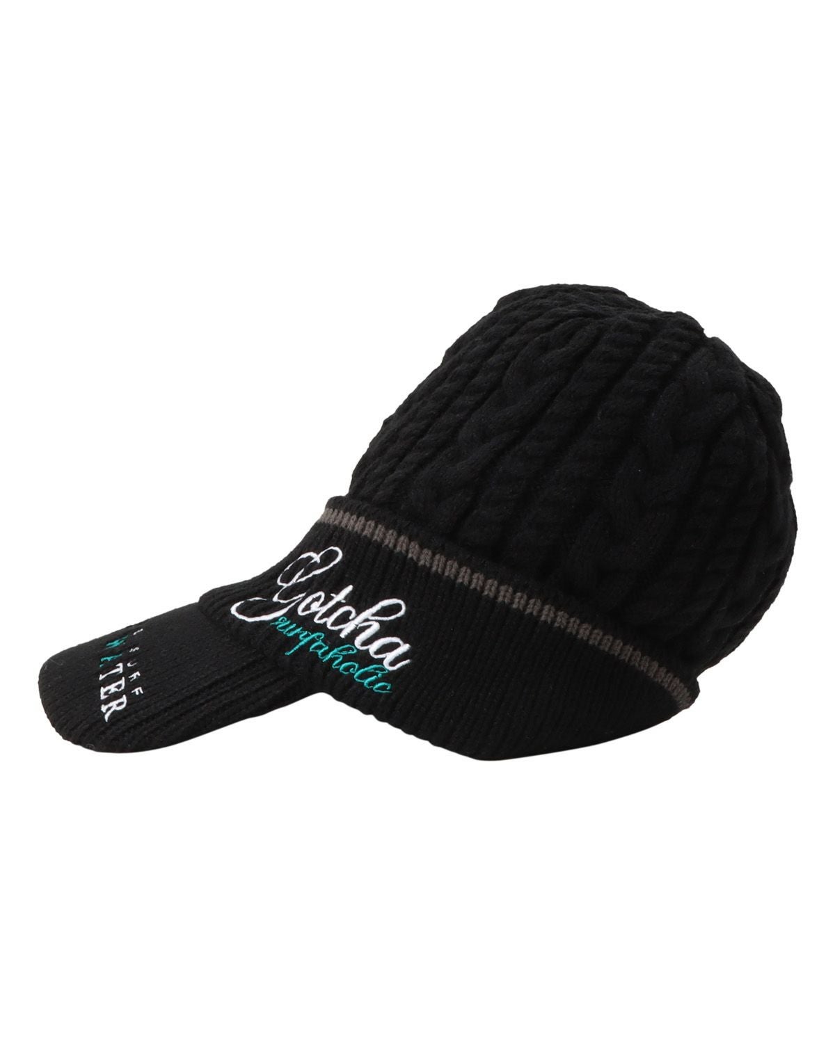 GOTCHA GOLF] ケーブル ジャカード つば付き ニット帽 | PEET ONLINE STORE