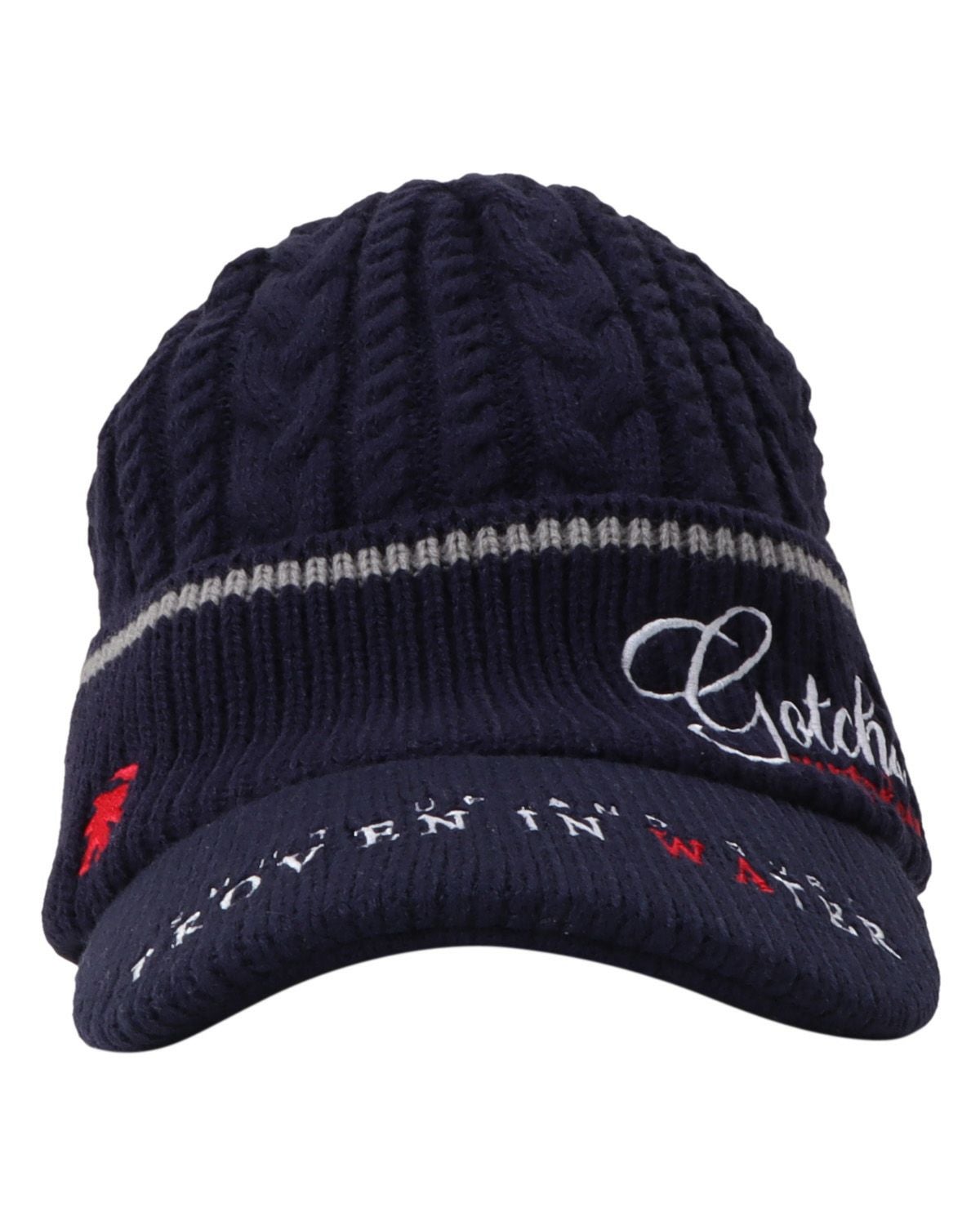 GOTCHA GOLF] ケーブル ジャカード つば付き ニット帽 | PEET ONLINE STORE