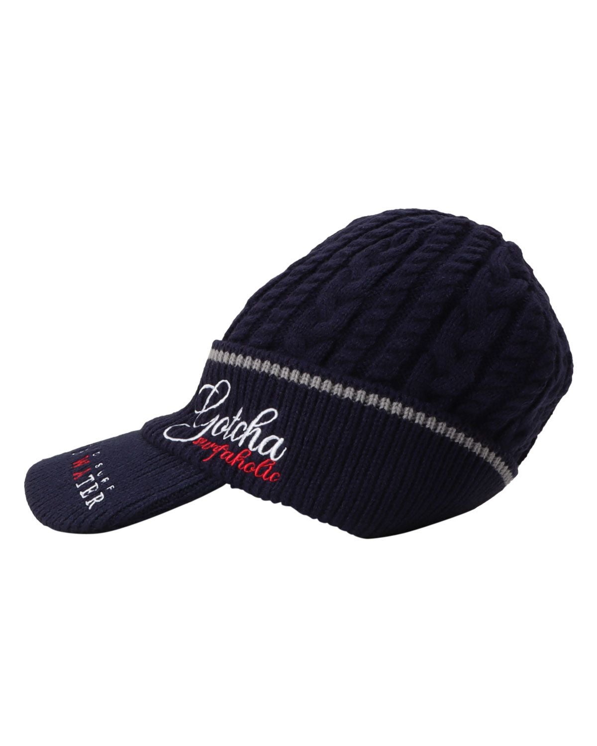 GOTCHA GOLF] ケーブル ジャカード つば付き ニット帽 | PEET ONLINE STORE