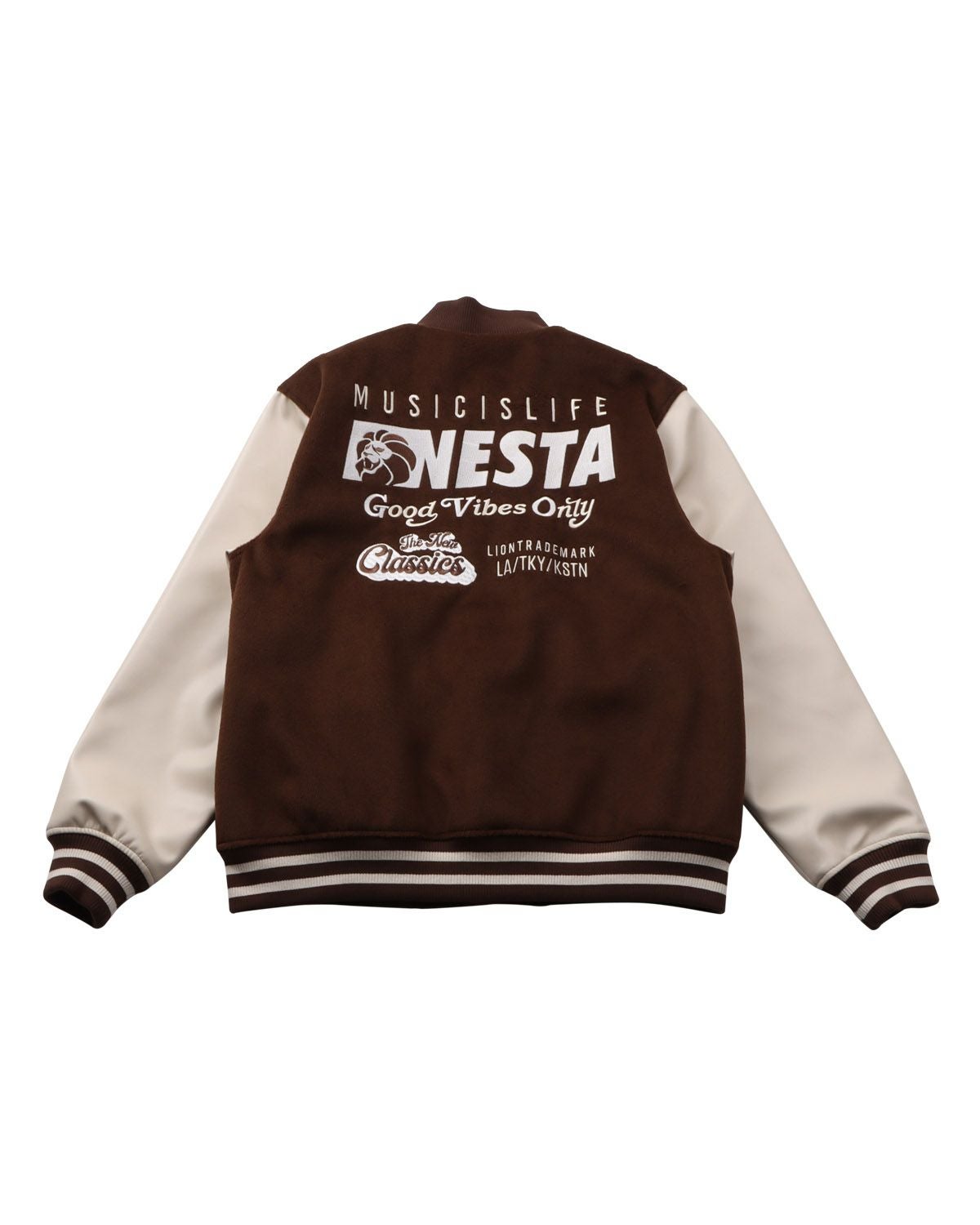 NESTA BRAND] ロゴ 刺繍 スタジャン | PEET ONLINE STORE