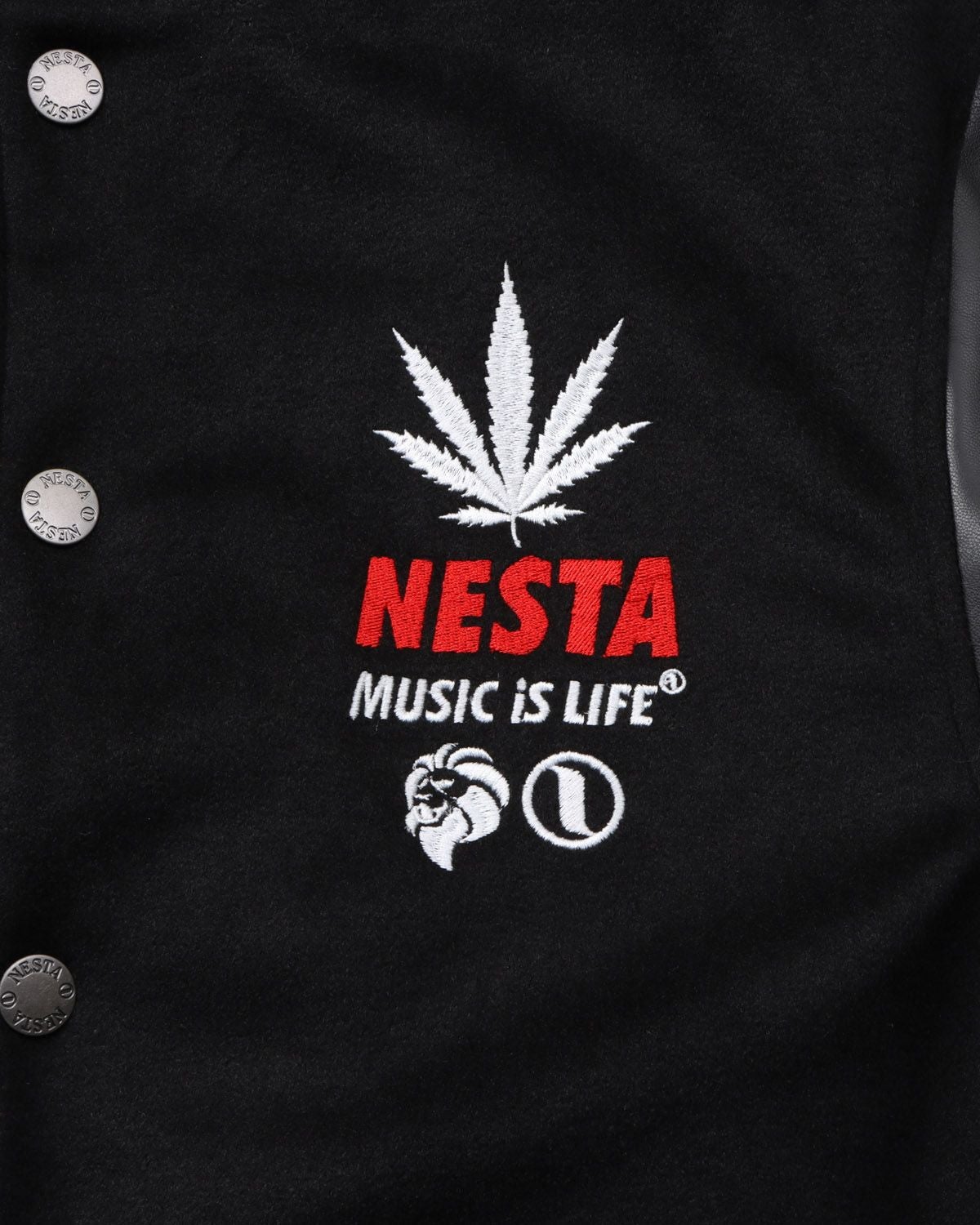NESTA BRAND] ロゴ 刺繍 スタジャン | PEET ONLINE STORE
