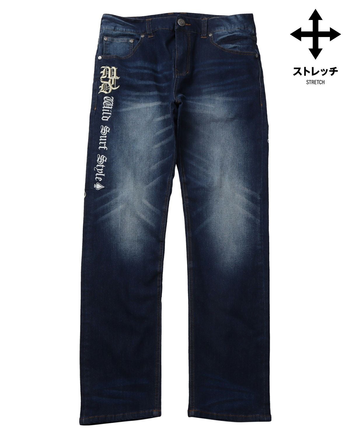 MCD] ストレッチ MAX 刺繍 デニムパンツ | PEET ONLINE STORE