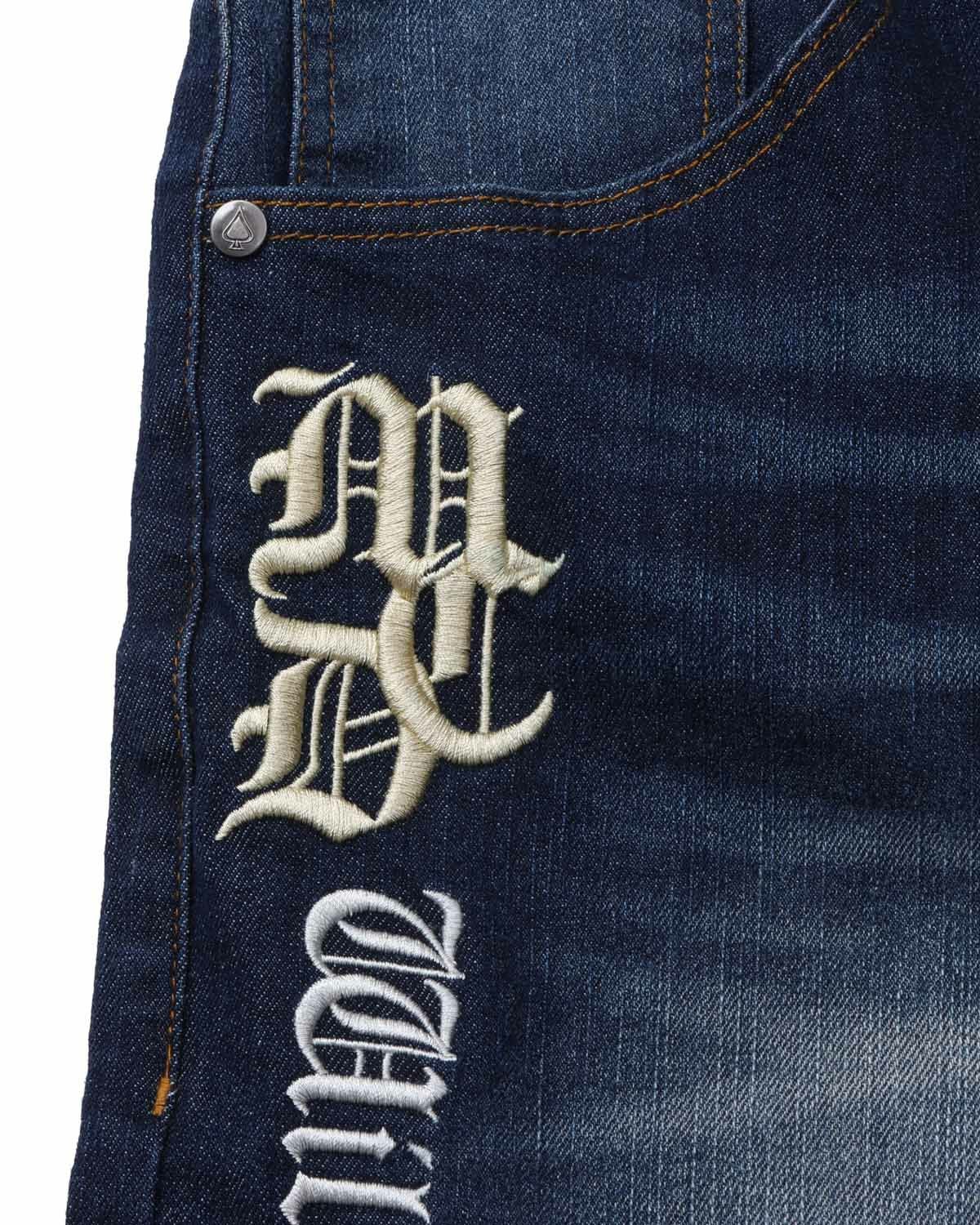 MCD] ストレッチ MAX 刺繍 デニムパンツ | PEET ONLINE STORE