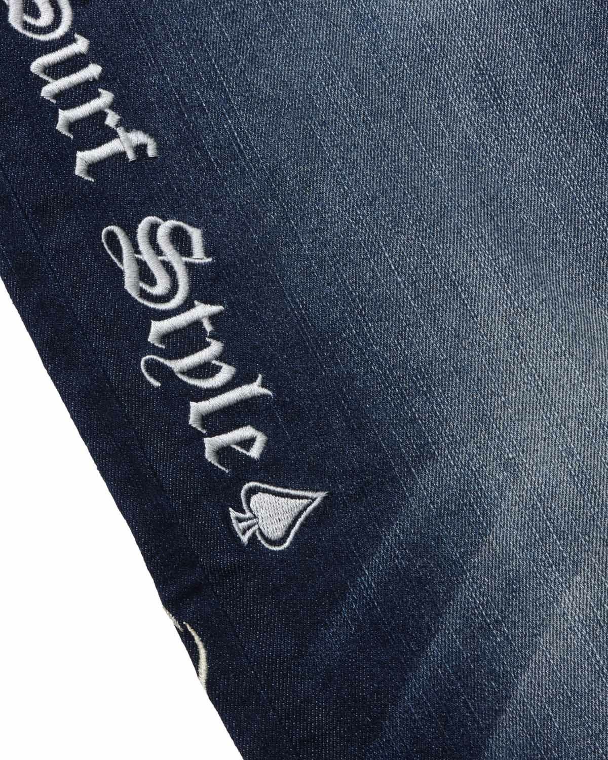 MCD] ストレッチ MAX 刺繍 デニムパンツ | PEET ONLINE STORE