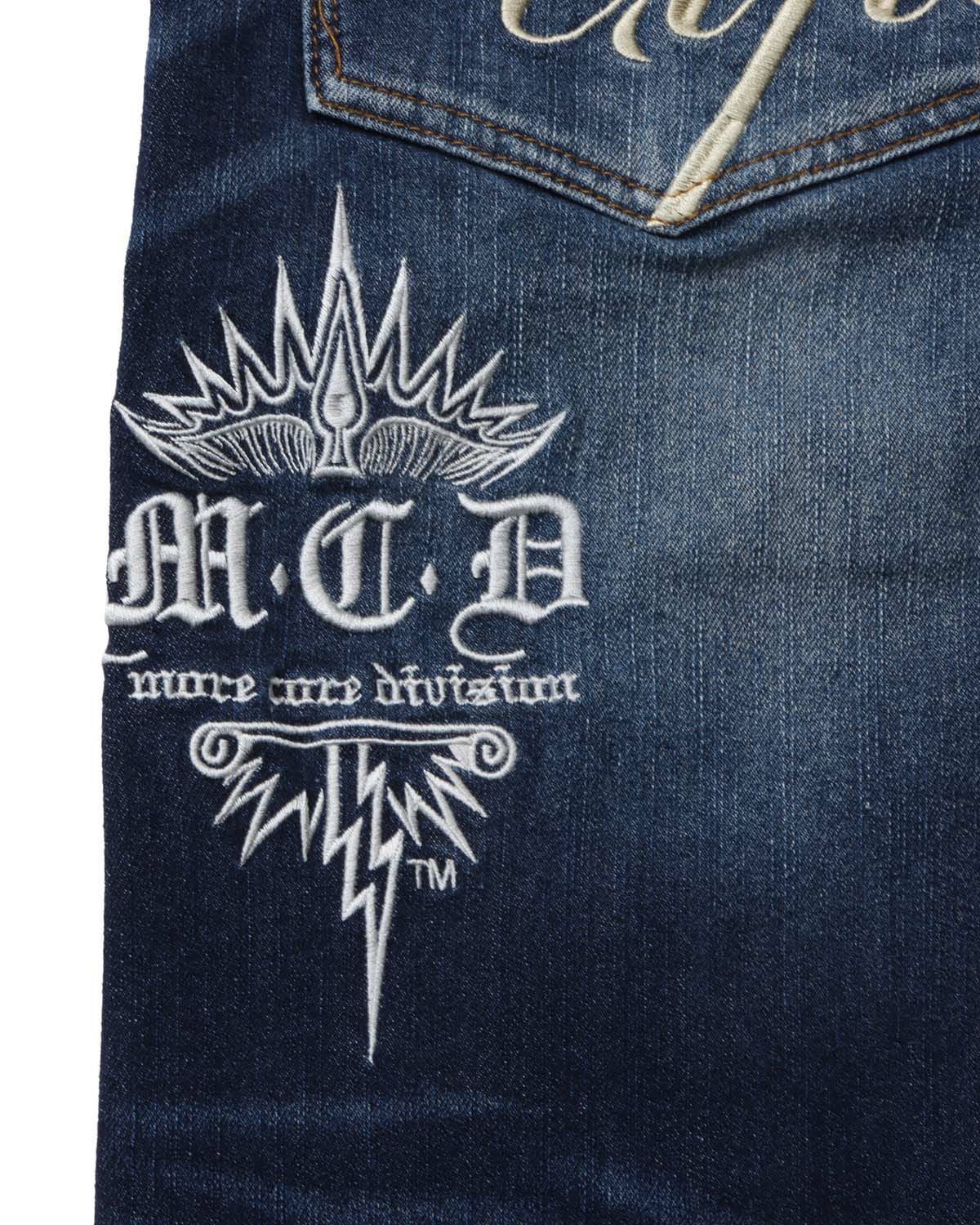 MCD] ストレッチ MAX 刺繍 デニムパンツ | PEET ONLINE STORE