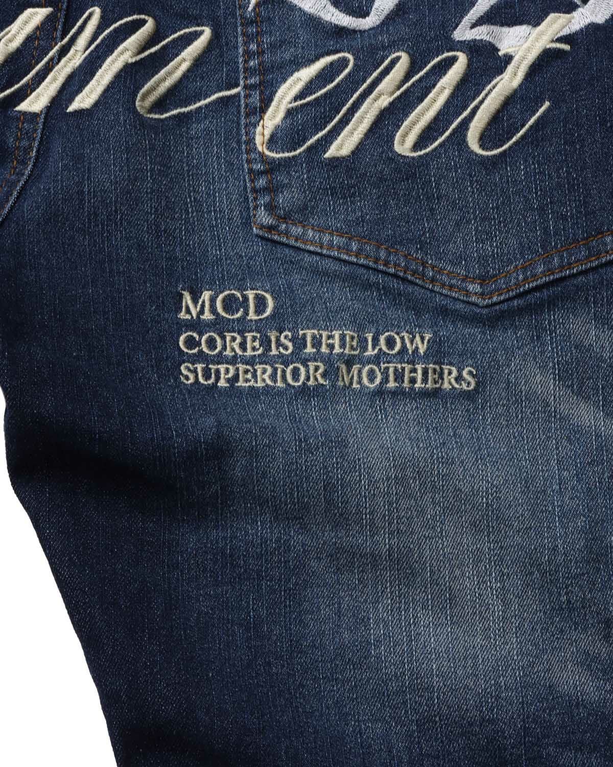 MCD] ストレッチ MAX 刺繍 デニムパンツ | PEET ONLINE STORE