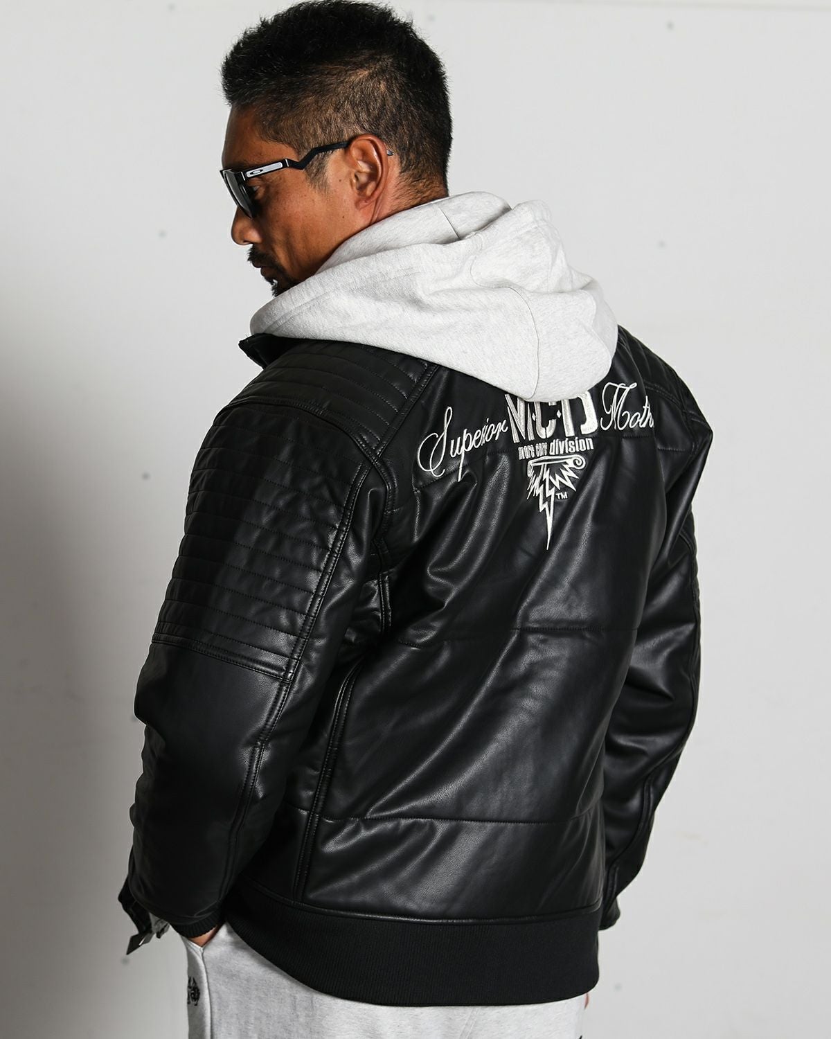 MCD] PU ライダース キルト 中綿 ジャケット | PEET ONLINE STORE