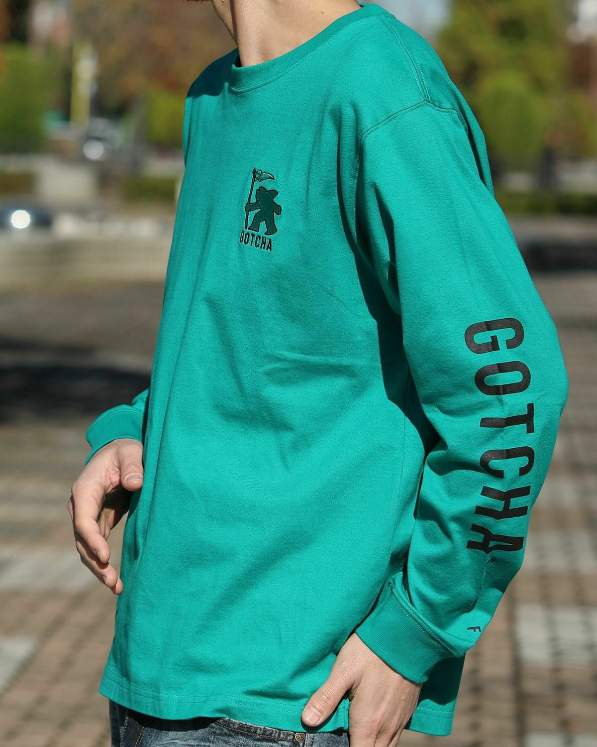 GOTCHA] ベーシック ロゴ ロンT | PEET ONLINE STORE