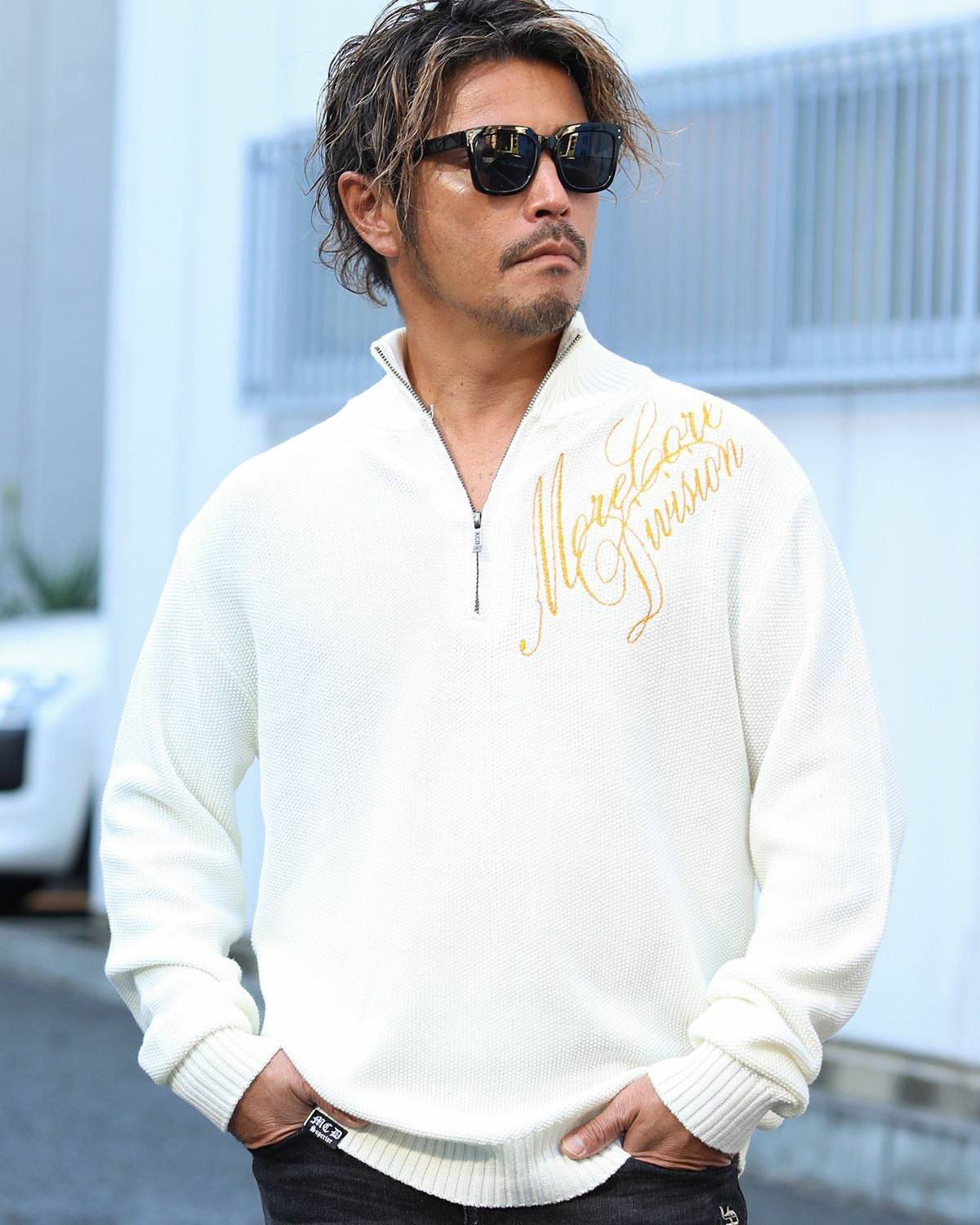 MCD] ウォッシャブル ハーフジップ セーター | PEET ONLINE STORE