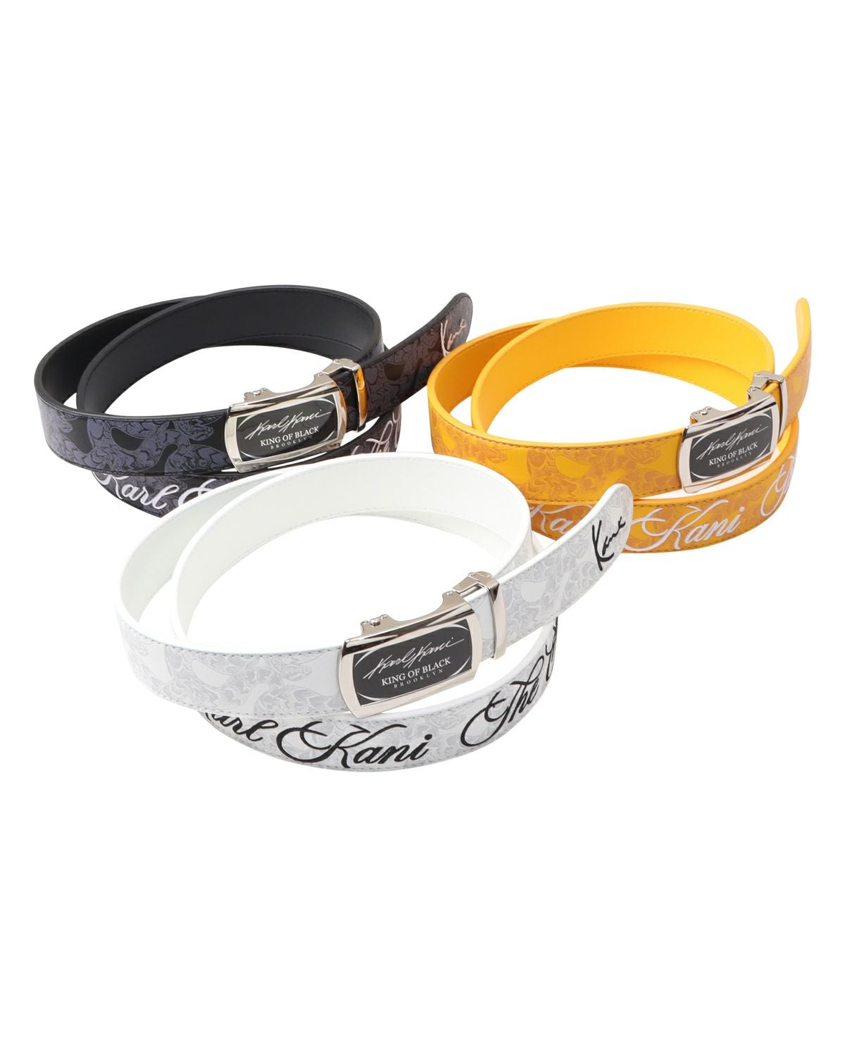 Karl Kani GOLF] パイソン 総柄 PU ホールレス ベルト | PEET ONLINE STORE