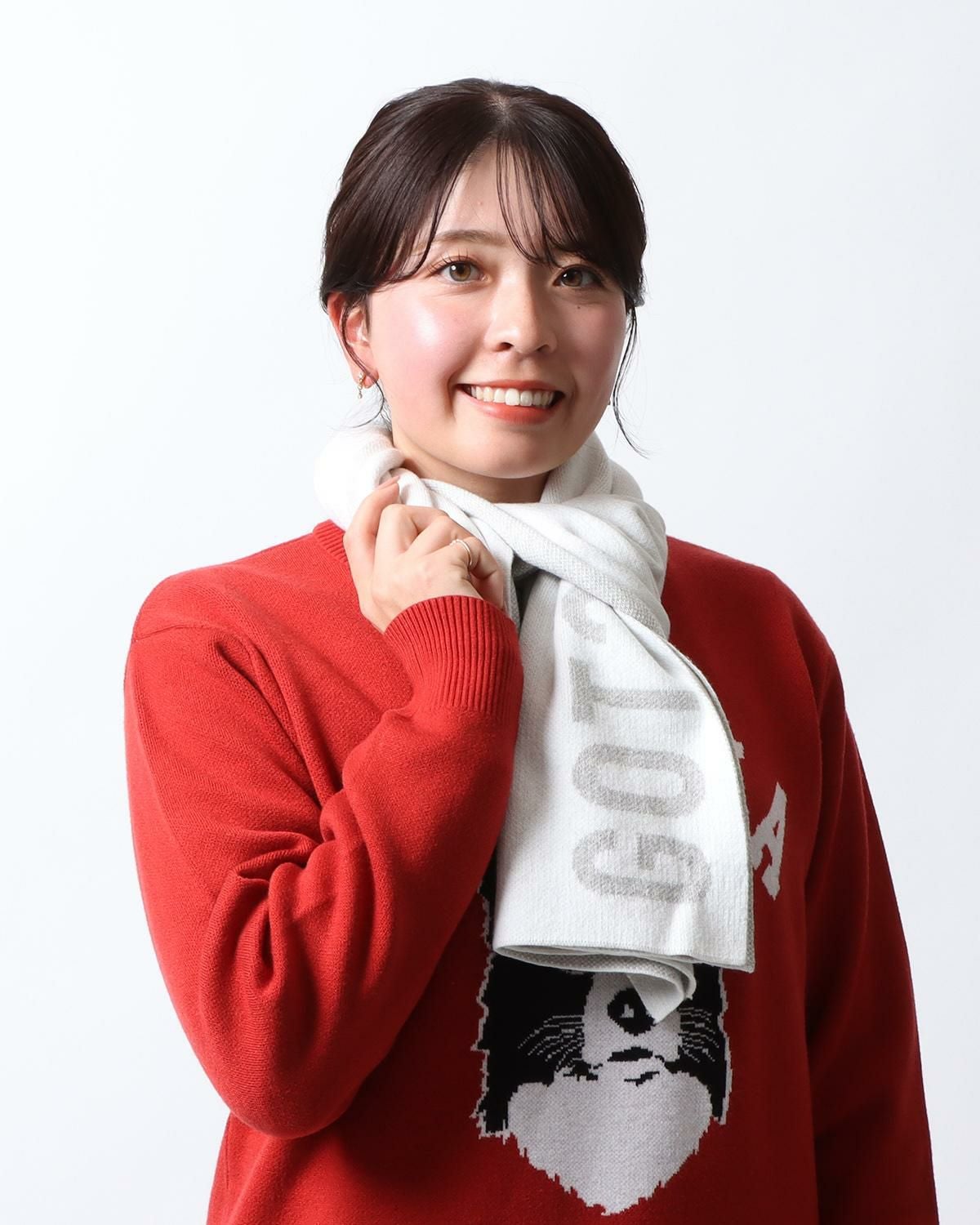 GOTCHA GOLF] カシミアブレンド ニット マフラー | PEET ONLINE STORE