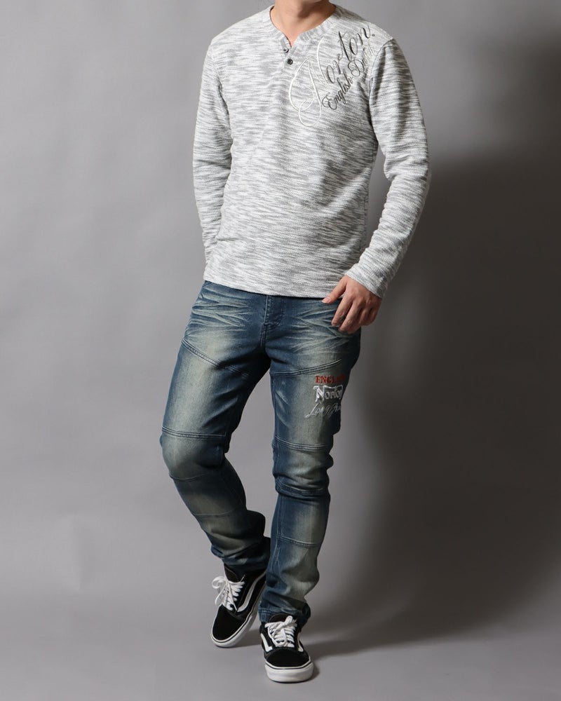 シロモク：178cm/75kg(Lサイズ着用)
