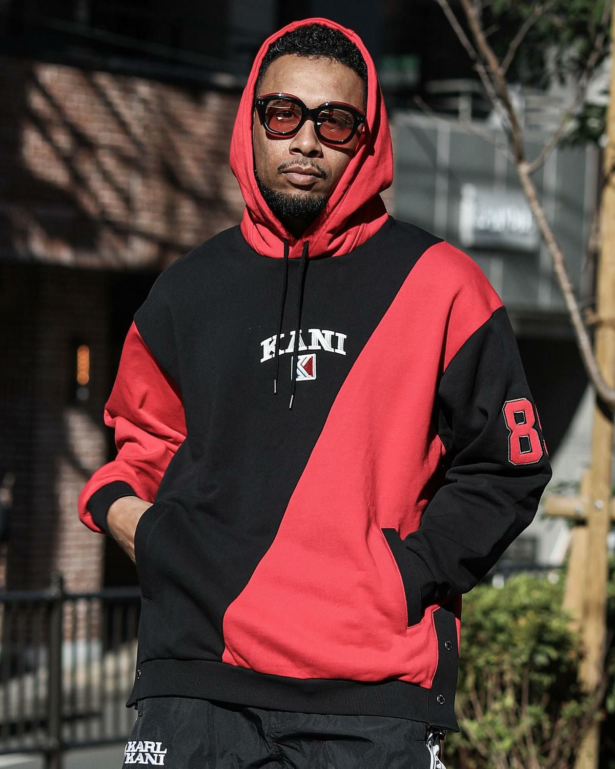 Karl Kani] バイカラー パーカー | PEET ONLINE STORE