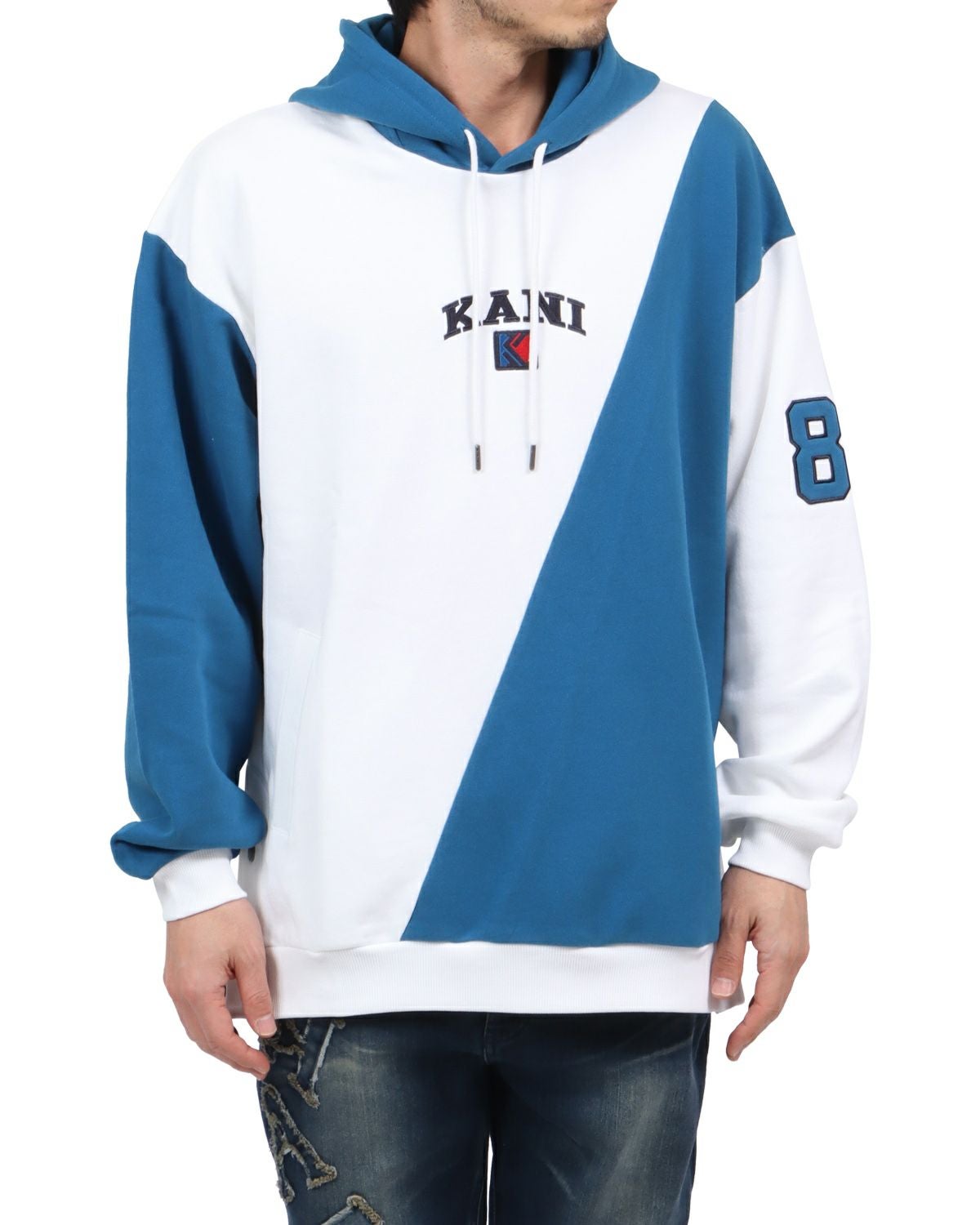 Karl Kani] バイカラー パーカー | PEET ONLINE STORE