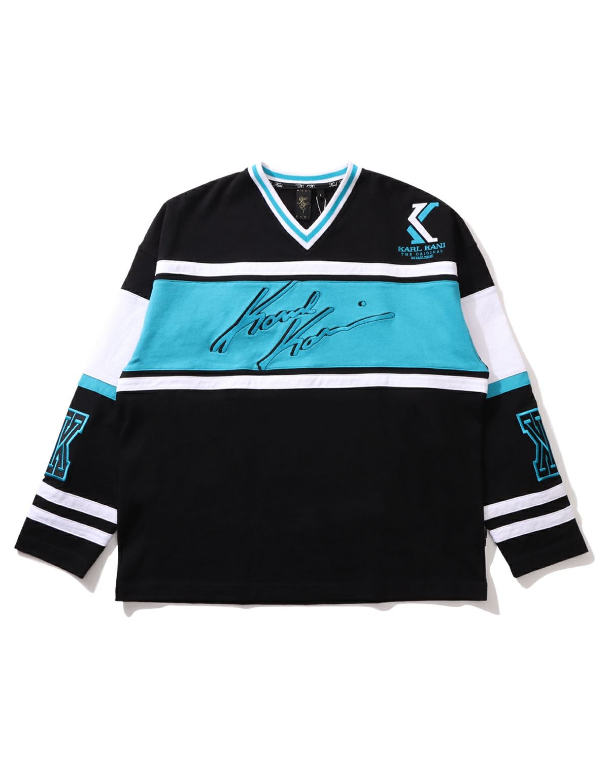 Karl Kani] ホッケー Vネック ロンT | PEET ONLINE STORE