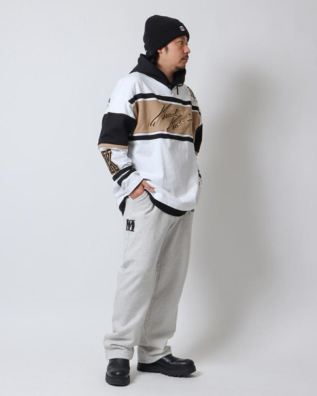 Karl Kani] ホッケー Vネック ロンT | PEET ONLINE STORE