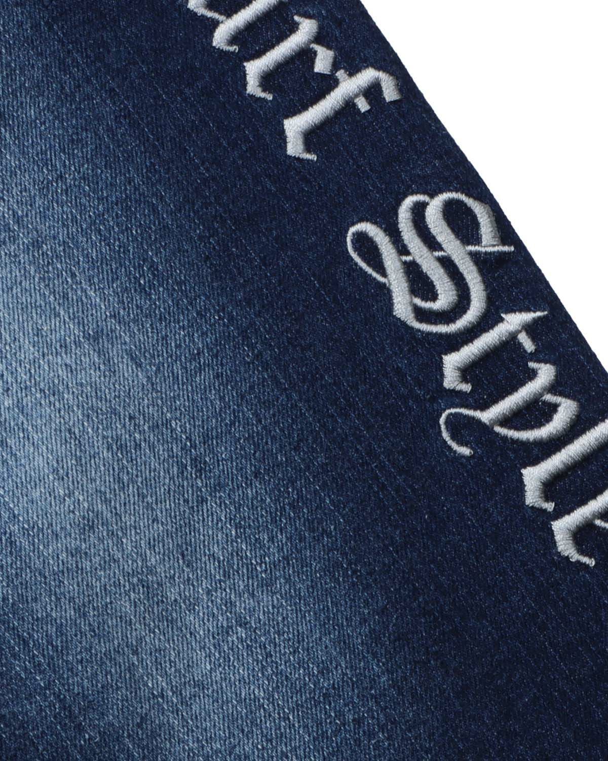 MCD] ストレッチ トライバル スネーク 刺繍 デニムパンツ | PEET
