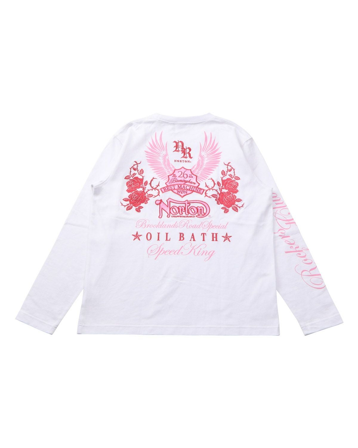 ドーナツベアワンポイントTシャツ&ロングパンツ　ピンク gelato pique（ジェラートピケ）の「ドーナツベアワンポイントTシャツ