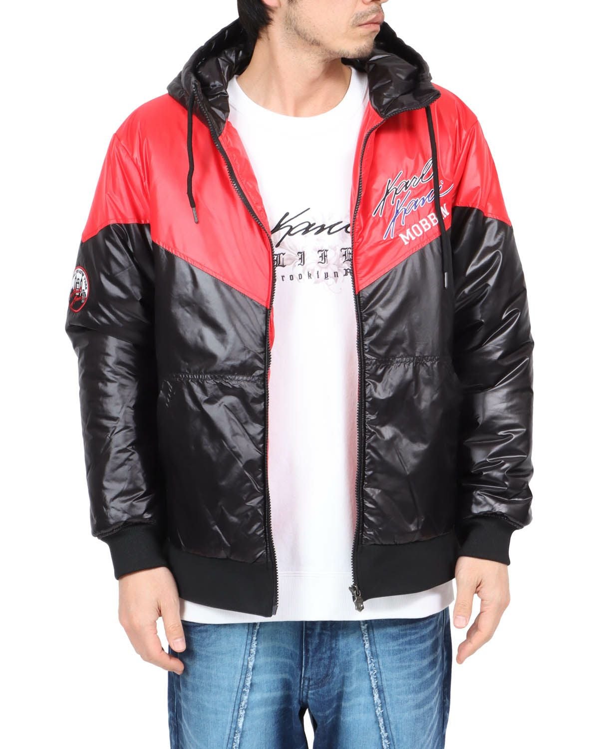Karl Kani] V 切替 中綿 ジャケット | PEET ONLINE STORE