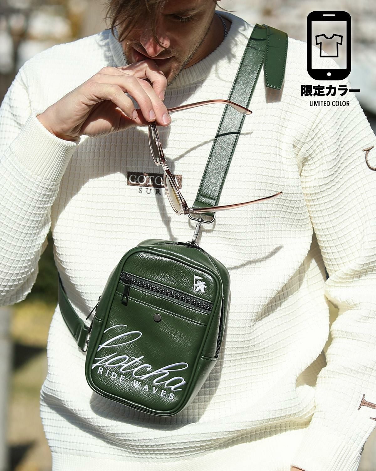 GOTCHA] 2WAY PU ボディバッグ | PEET ONLINE STORE