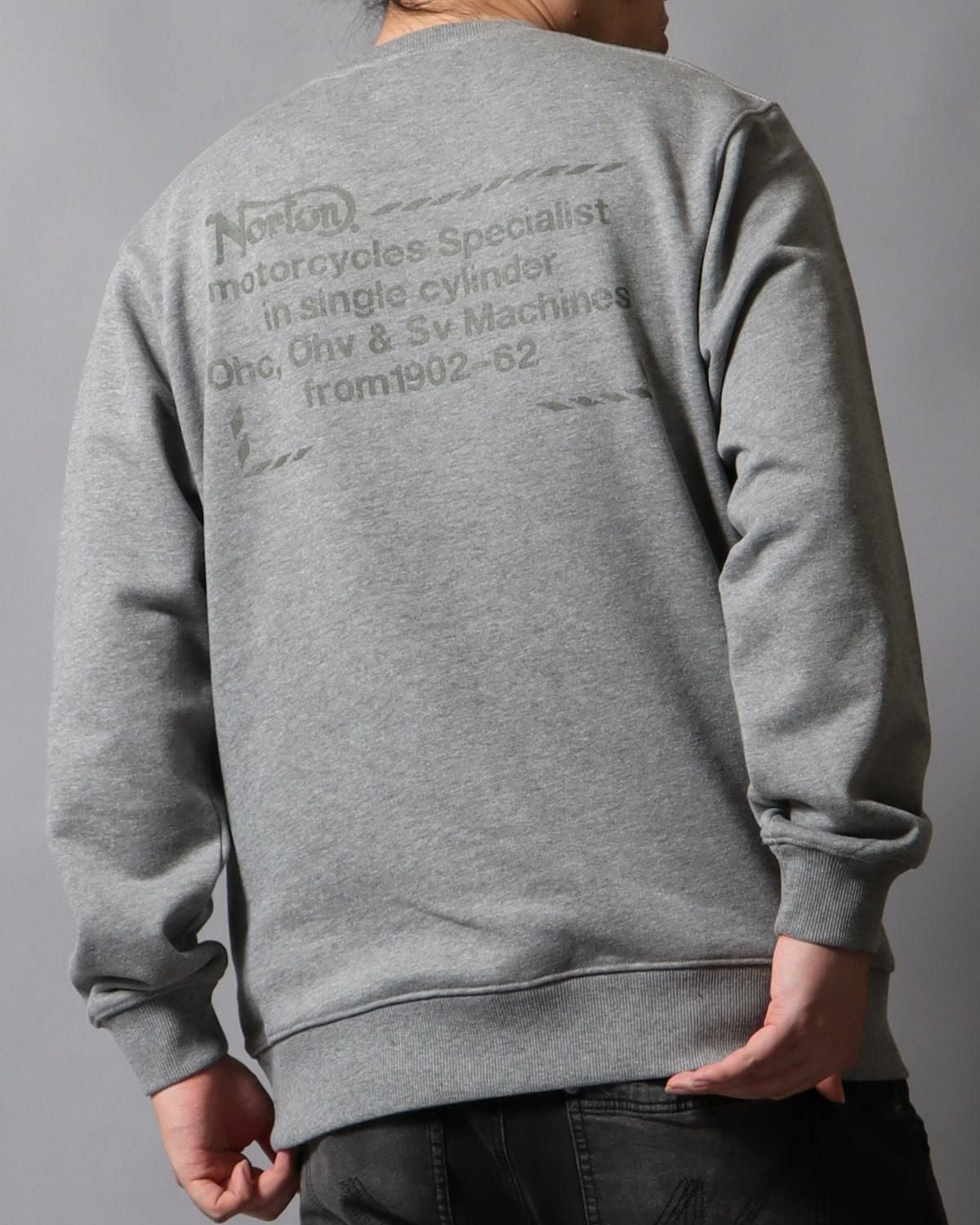 Norton] ベーシック チェーン 刺繍 トレーナー | PEET ONLINE STORE