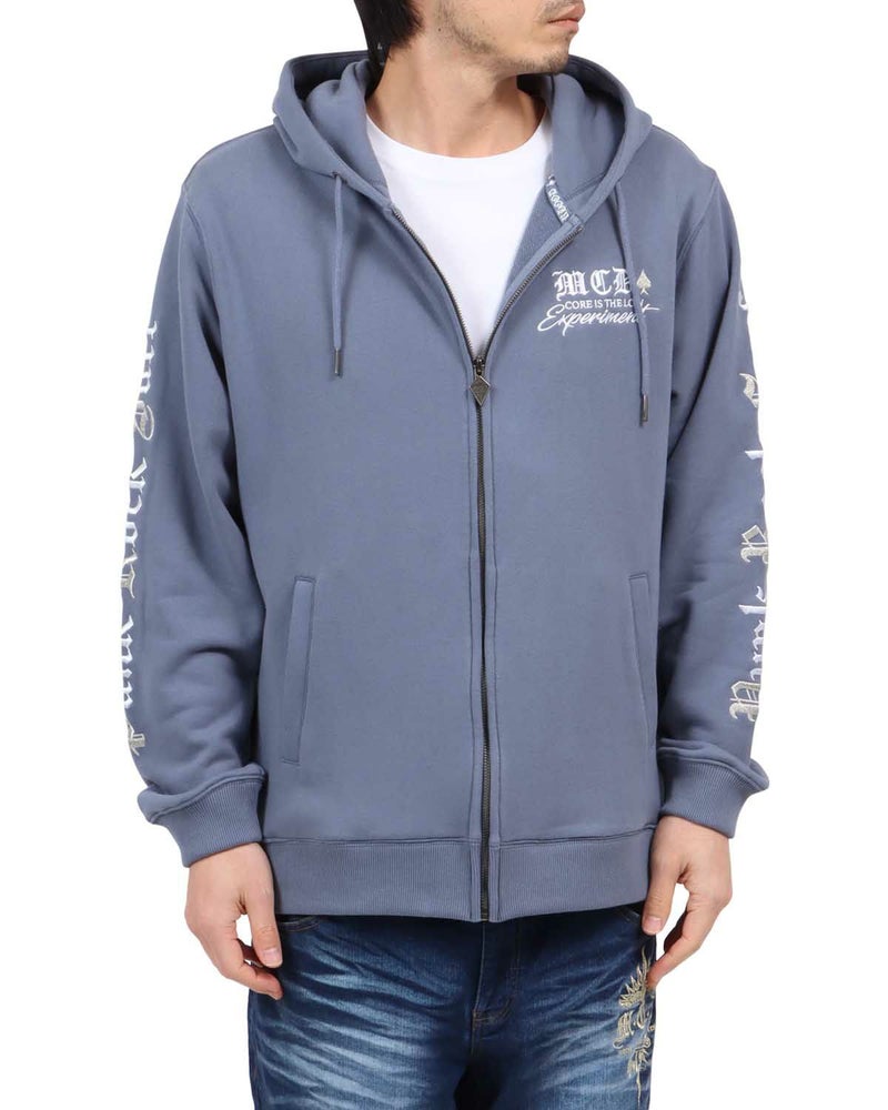 ブルーグレー：180cm67kg(Lサイズ着用)