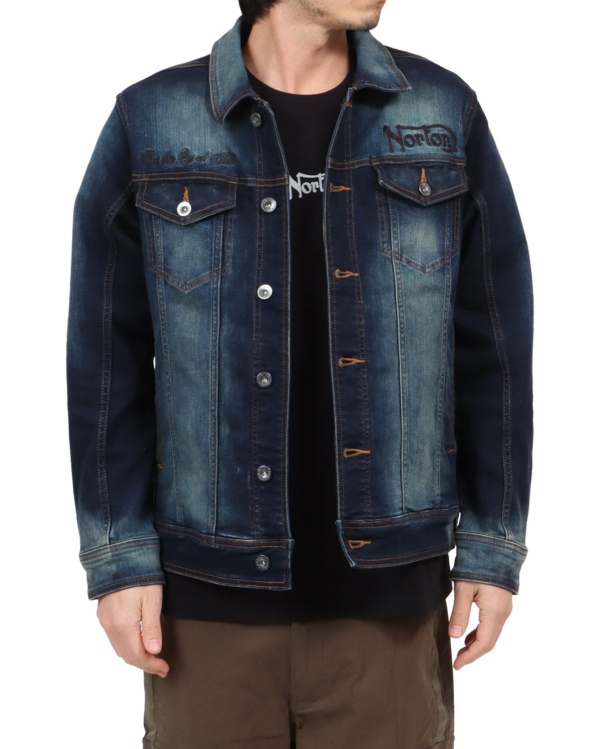 Norton] ストレッチ デニム ジャケット | PEET ONLINE STORE