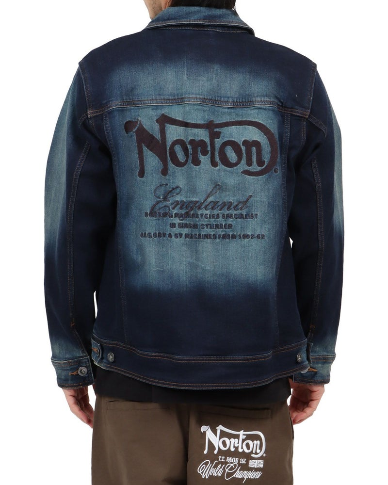 インディゴ：180cm67kg(Lサイズ着用)