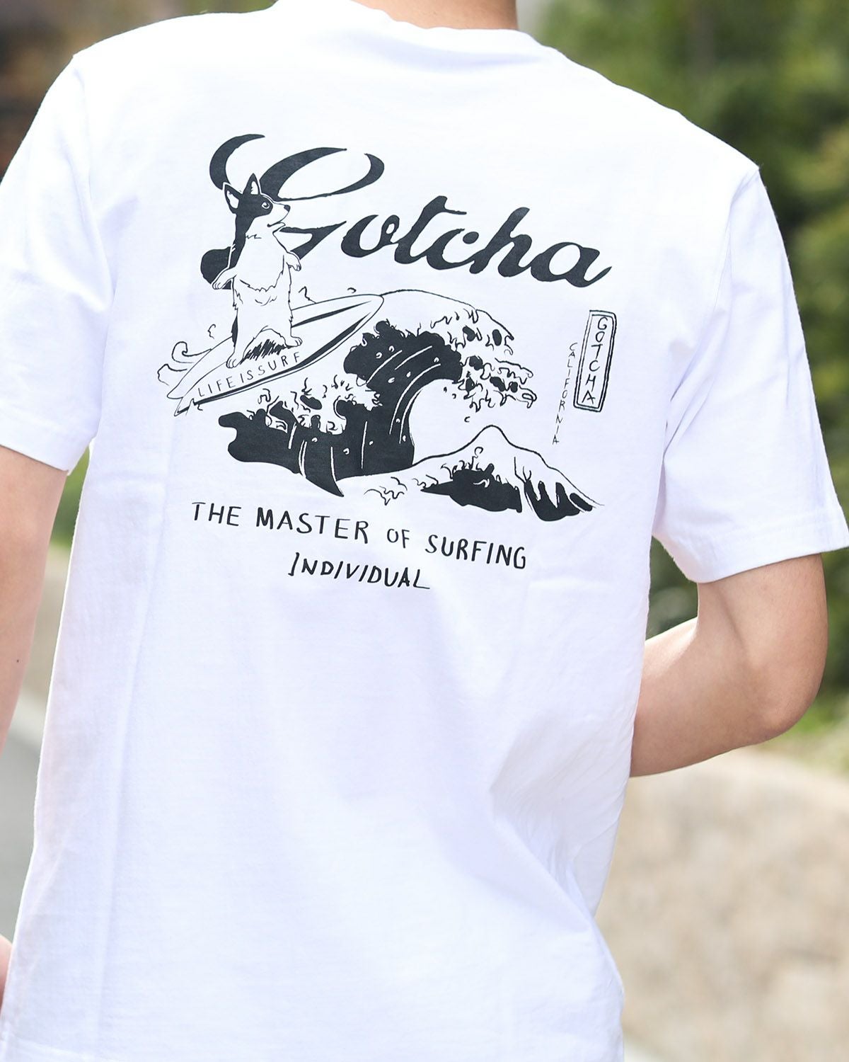 GOTCHA] JAPAN加工 ドッグ ウェーブ Tシャツ | PEET ONLINE STORE