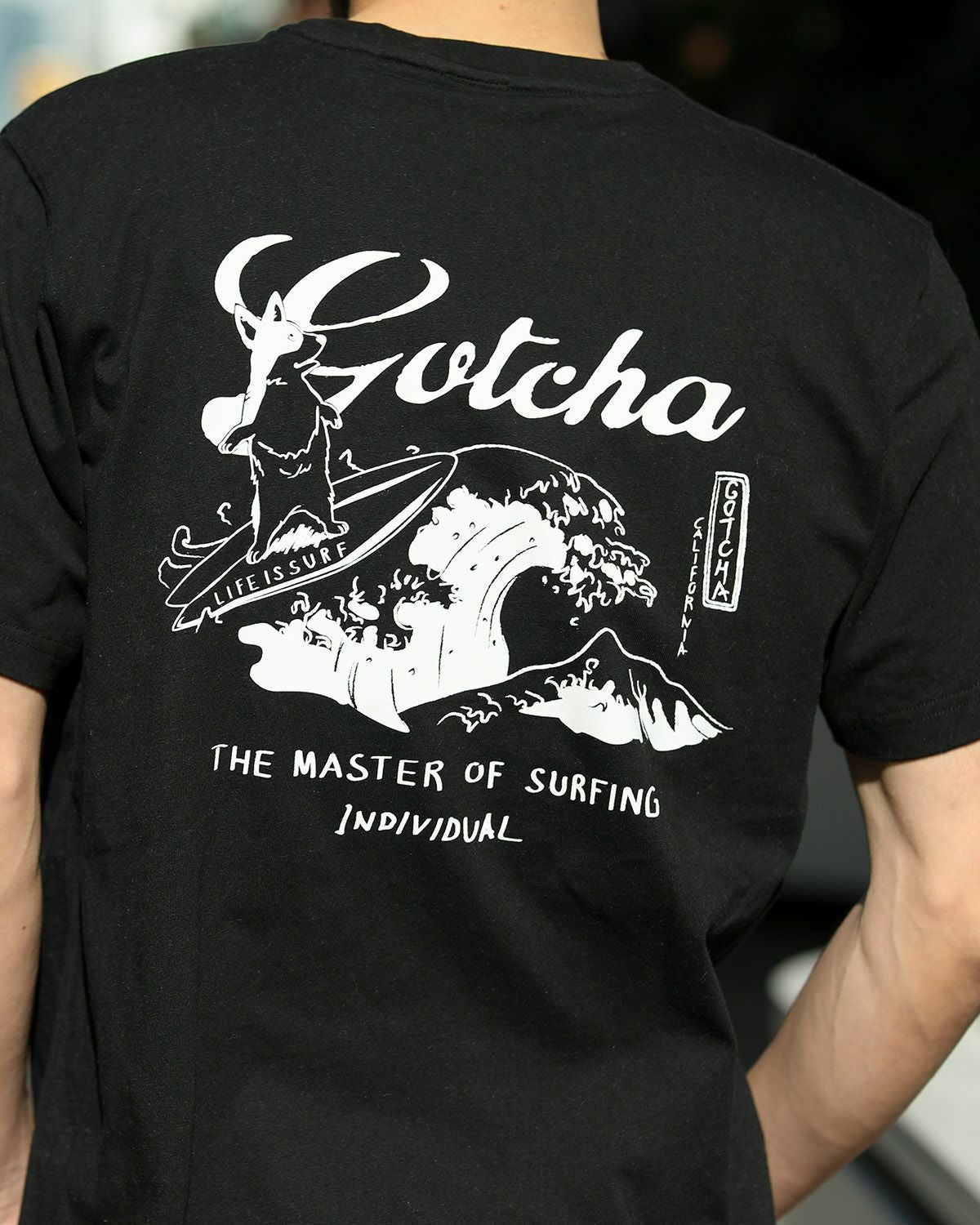 GOTCHA] JAPAN加工 ドッグ ウェーブ Tシャツ | PEET ONLINE STORE