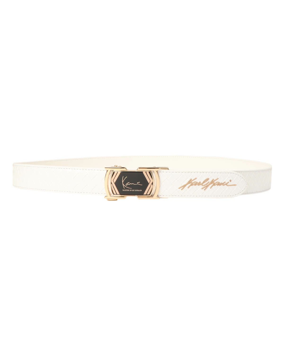 Karl Kani GOLF] 編込み エンボス ホールレス ベルト | PEET ONLINE STORE