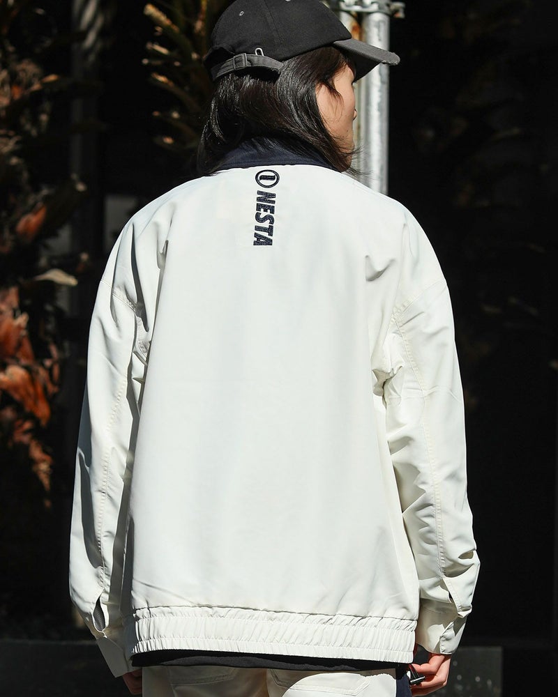 オフホワイト：168cm55kg(Lサイズ着用)