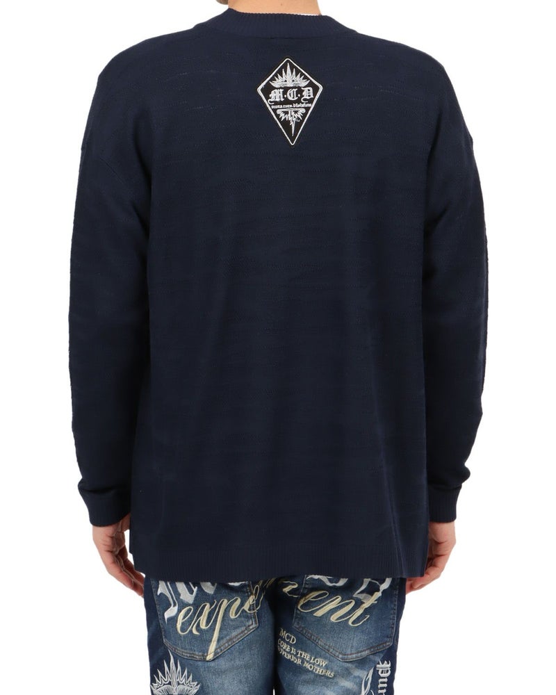 ダークネイビー：180cm67kg(Lサイズ着用)