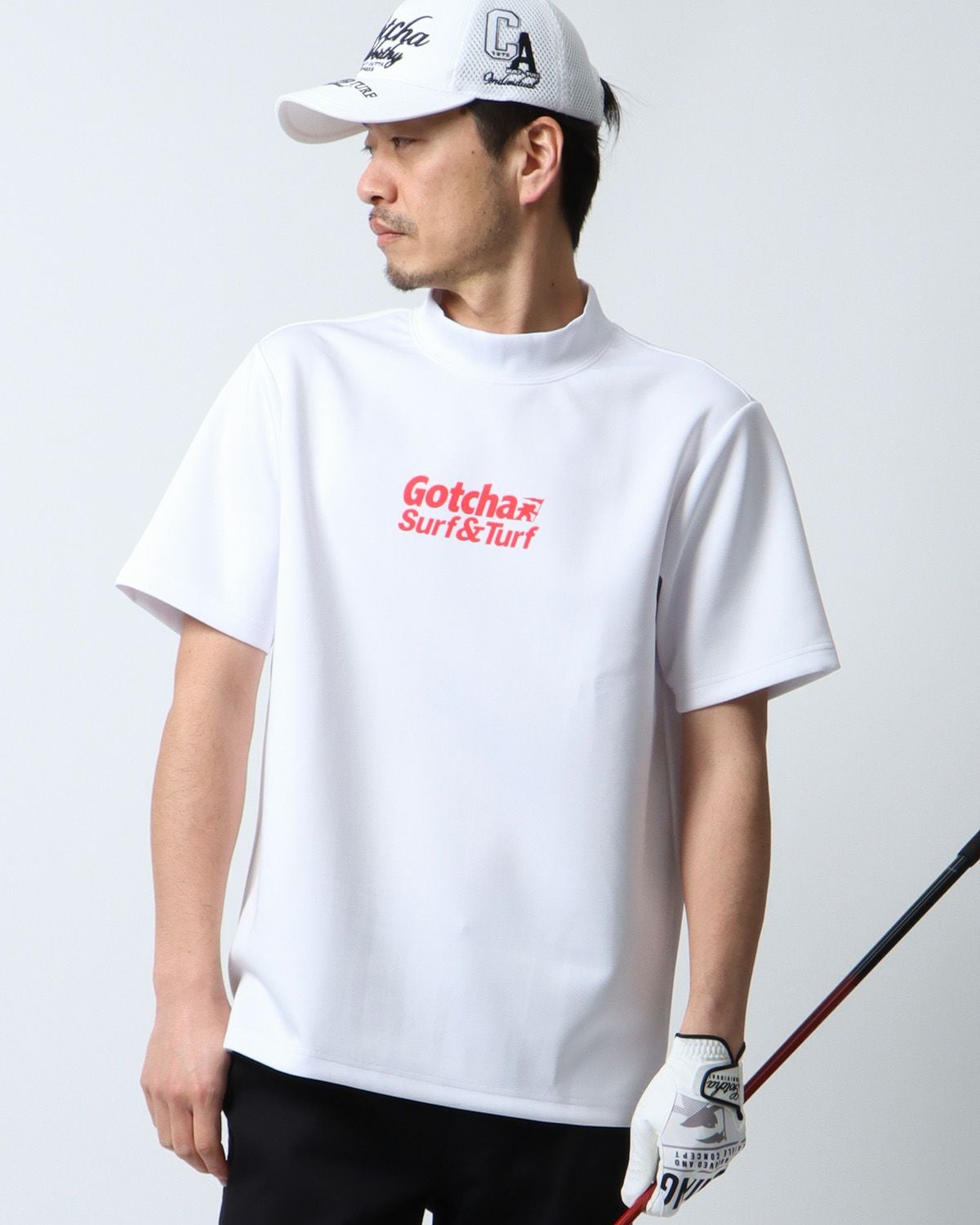 ロゴモックネックシャツ　グリーン　L ロゴモックネックシャツ グリーン L 【公式通販】