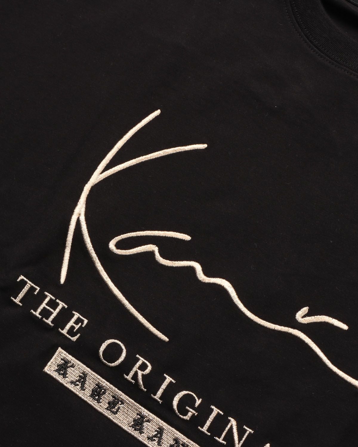 Karl Kani] ビッグシルエット ゴールド ロゴ テープ Tシャツ | PEET