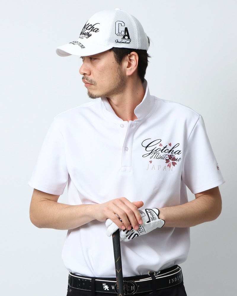 ホワイト：180cm67kg(Lサイズ着用)