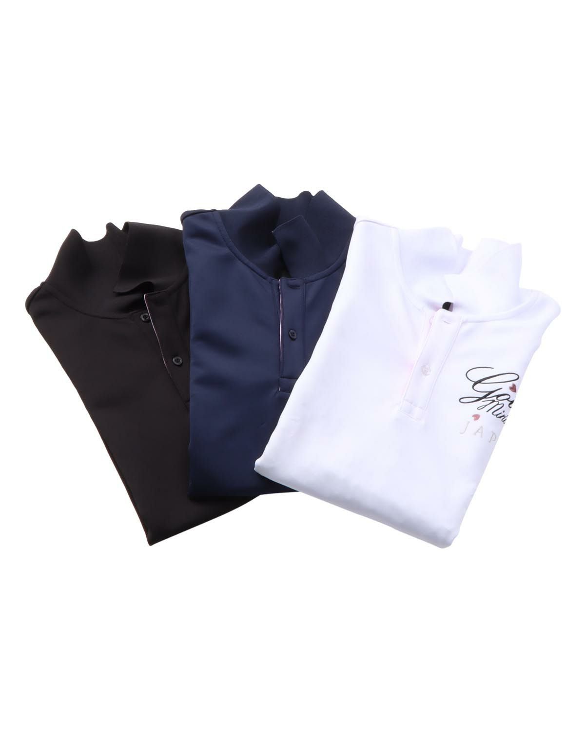 GOTCHA GOLF] スムース シャイニー サクラ ポロシャツ | PEET ONLINE STORE