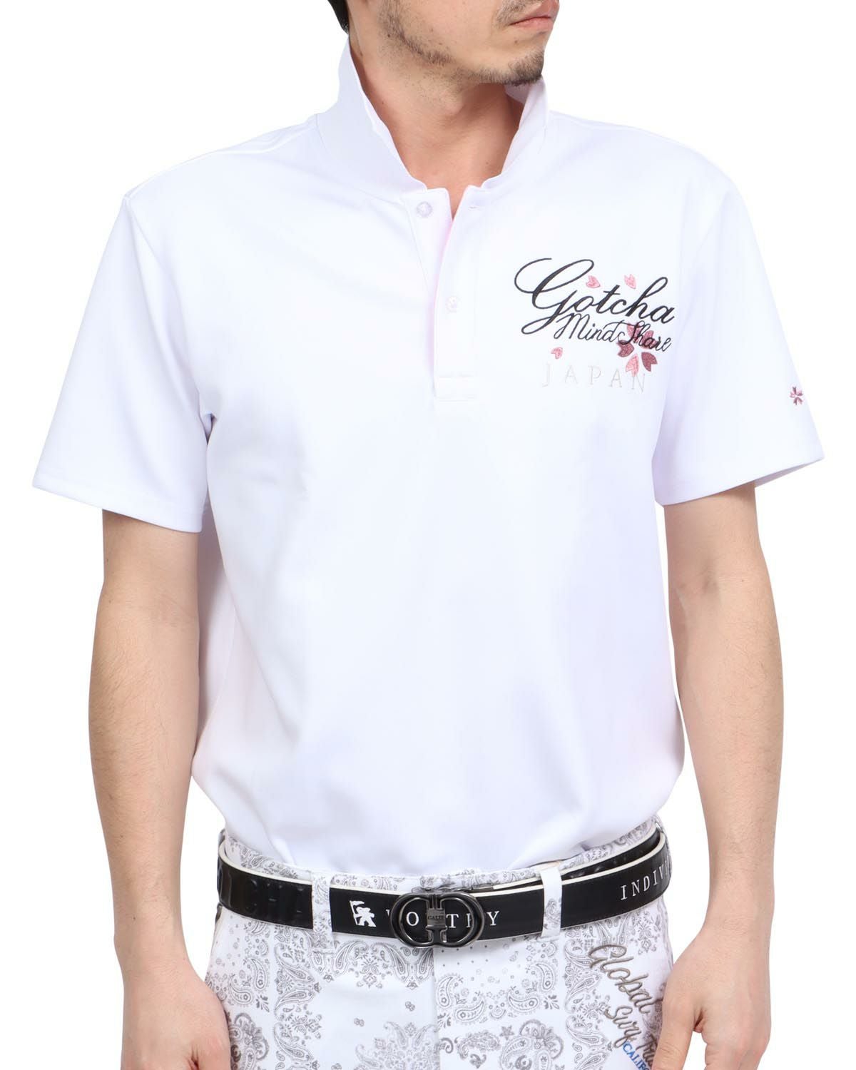 ホワイト：180cm67kg(Lサイズ着用)