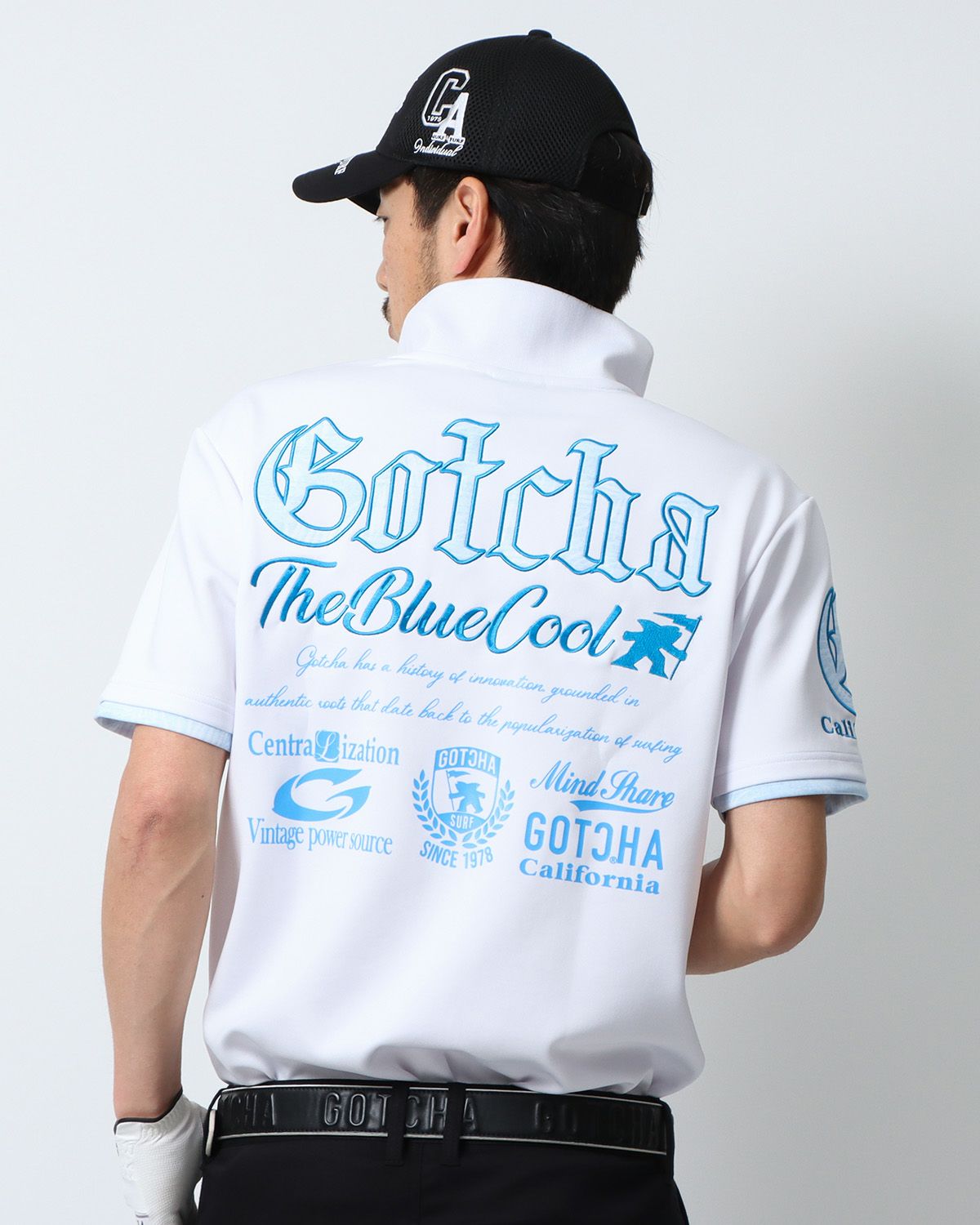 GOTCHA GOLF] スムース ボタニカル ネオン ポロシャツ | PEET ONLINE STORE