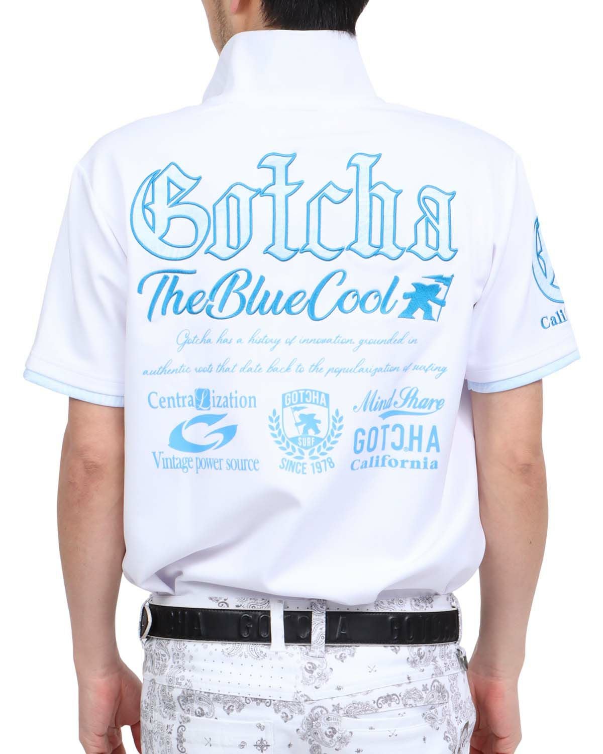 GOTCHA GOLF] スムース ボタニカル ネオン ポロシャツ | PEET ONLINE STORE