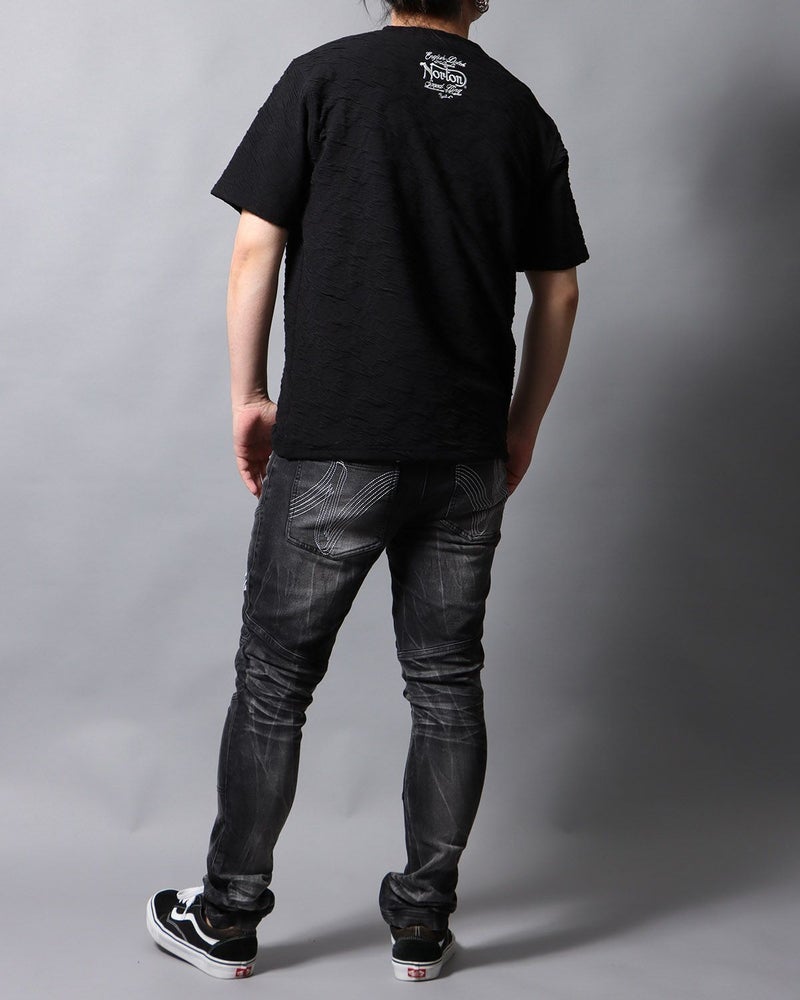 ブラック：178cm/75kg(Lサイズ着用)