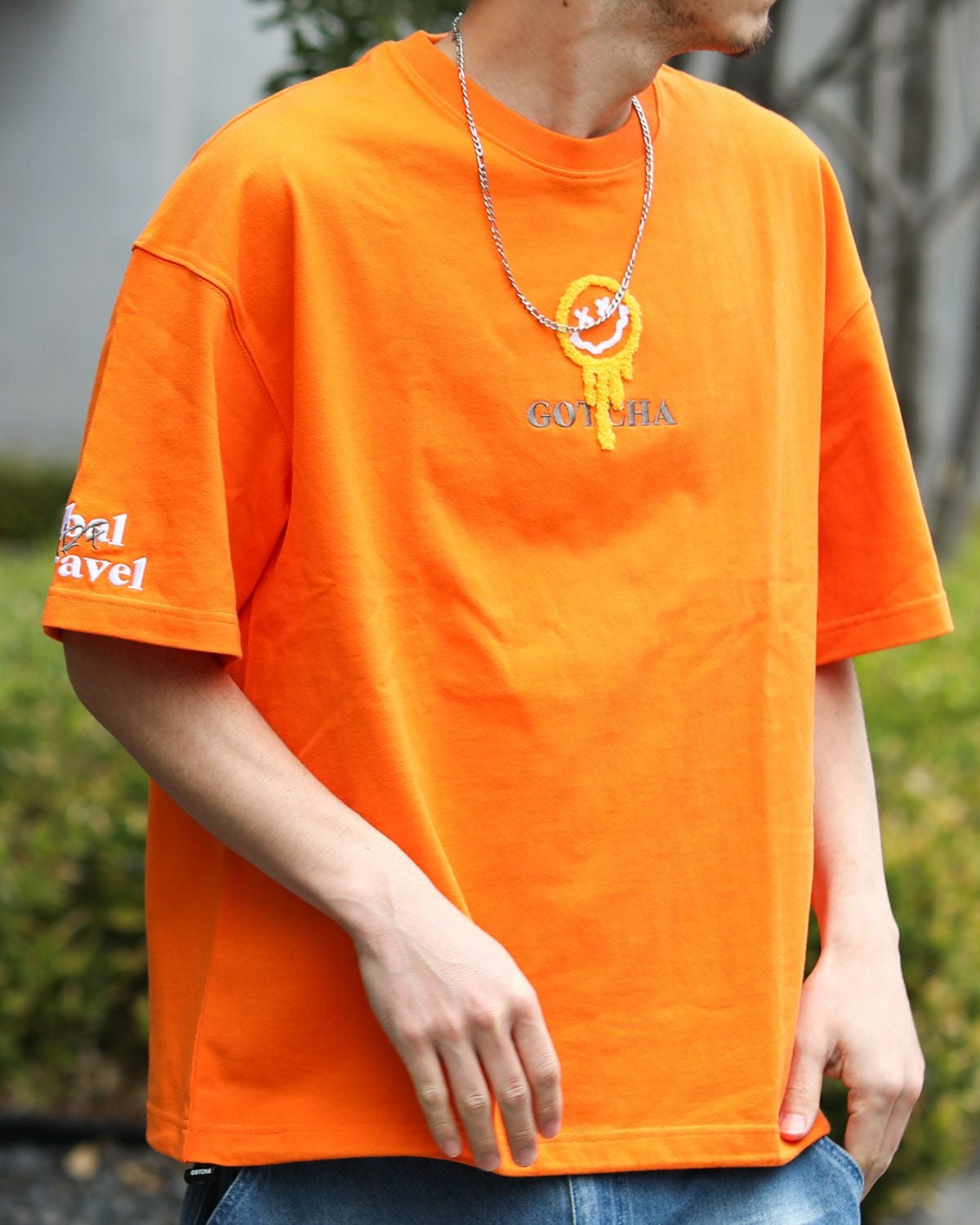 GOTCHA] スマイリー フェイス Tシャツ 2 | PEET ONLINE STORE